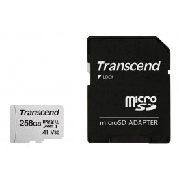 Card de memorie Transcend USD300S, microSD, 256 GB, Clasa 10, UHS-I U3, Adaptor SD